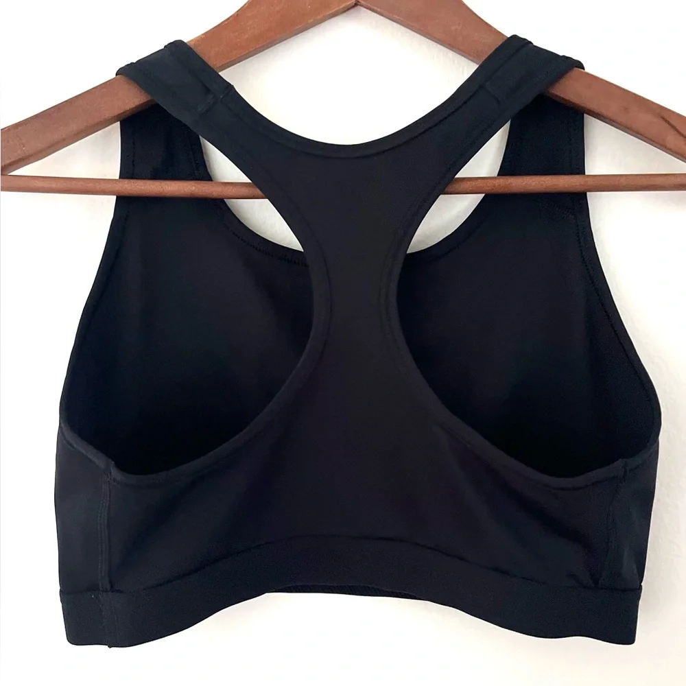 Nike Women's Black Sports Bra Racerback Size Large